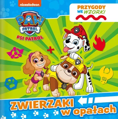 Obrázek produktu pro Psi Patrol. Przygody we wzorki. Zwierzaki...