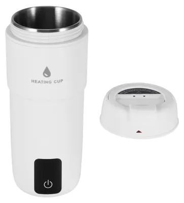 Mini-Reisewasserkocher 350 ml, 300 W, 4 Temperaturstufen, Edelstahl