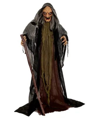 Produktbild von Halloween Figur Hexe Nahara mit Bewegung, Sound & Licht