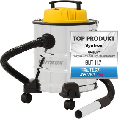 Produktbild von Syntrox Germany Ascheabsauger 2in1 Aschesauger 1500W 20L Edelstahl