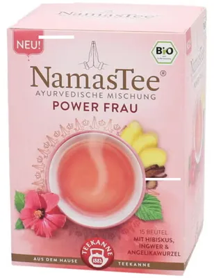 Produktbild von Teekanne NamasTee Power Frau 15 Beutel (1x27g Packung)