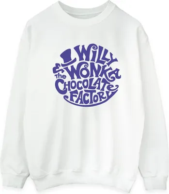 Produktbild von Willy Wonka & The Chocolate Factory - Sweatshirt für Herren BI50589 (L) (Weiß)