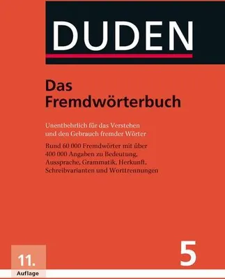Produktbild von Duden 05. Das Fremdwörterbuch