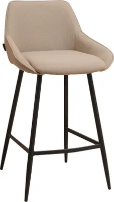Obrázok produktu pre Bronx71 barová stolička Lova taupe recyklovaná látka 68 cm