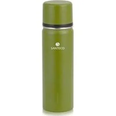 Obrázek produktu pro Termoska z nerezové oceli 1 l, 500 ml, nepropustná izolovaná láhev s odnímatelným víčkem na pití pro cesty, udržuje nápoje studené až 24 hodin a teplé až 12 hodin, bez BPA