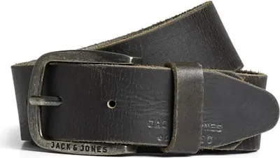 Image de JACK & JONES Ceinture en cuir pour homme JACPAUL Belt Cuir véritable |
