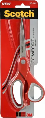 Produktbild von Nožnice Scotch Comfort 20cm červené, 1 v balení
