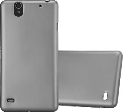 Produktbild von Cadorabo Schutzhülle für Sony Xperia C4 Hülle in Grau Handyhülle TPU Silikon Etui Cover Case