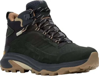 A single hiking boot is shown against a white background.