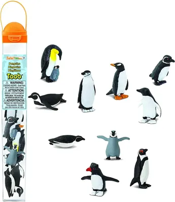 Produktbild von Safari 683404 Pinguine Toob Mini Spielfiguren - Set