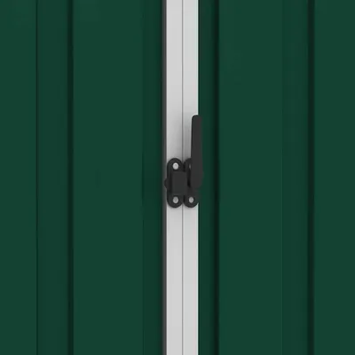 Immagine prodotto di vidaXL Casetta da giardino verde 205x129x183 cm Acciaio zincato