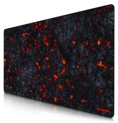 Obrázek produktu pro Titanwolf Herní podložka pod myš, XXXL Speed Mouse Pad 1200 x 600 mm, Speed & Precision, motiv Lava
