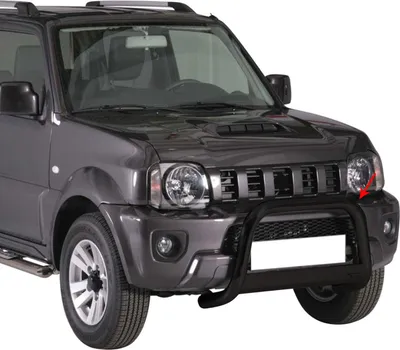 Produktbild von Frontbügel Frontschutzbügel für Suzuki Jimny 2012-2017 ø63mm Stahl Schwarz