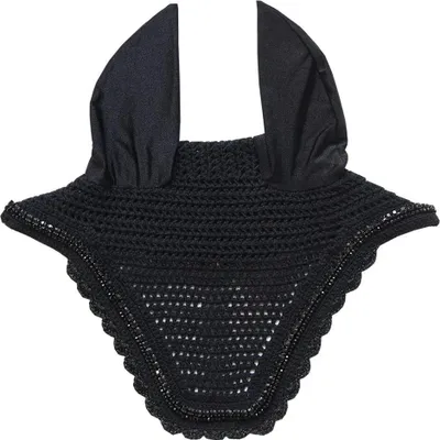 Immagine prodotto di Kentucky Horsewear Fly Cap Wellington Stone & Pearl Fly Hood Nero Completo