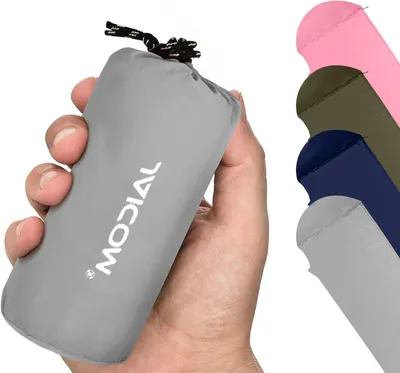 Obrázek produktu pro Spací pytel – cestovní deka – pro cestování a kempování – ultralehký a kompaktní – 220 x 80 cm – šedá barva