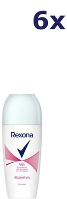 Produktbild von 6x Rexona Deo Roll-on - Biorythm 50 ml