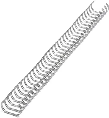 Produktbild von Reco Drahtkamm rund, silber, Ø 11 mm, 100 Stück