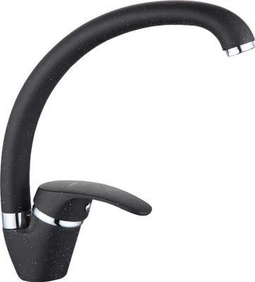 Image de Rosa mitigeur de lavabo noir moucheté (670800-76)
