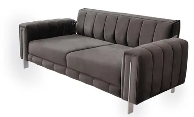 Produktbild von Luxus Sofa Set Couchgarnitur Sofa 3 sitzer Sessel Grün Grau Wohnzimmer