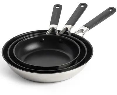 Obrázek produktu pro KitchenAid - Sada pánví s povrchovou úpravou Classic 20+24+28 cm