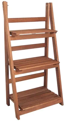 Produktbild von Gerimport Aufbewahrungsschrank/Hangeschrank - mit 3 Einlegeboden - Holz - 41 x 26 x 80 cm - Bad/Wohn