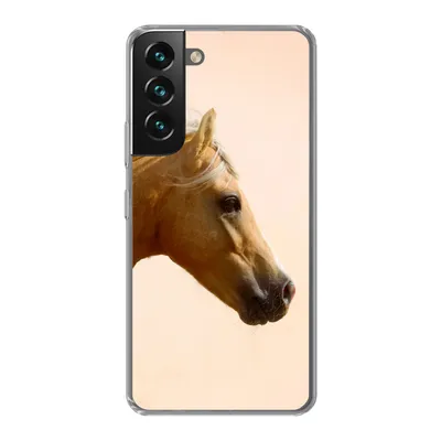 Produktbild von MuchoWow® Handyhülle Schutzhülle Hülle für Samsung Galaxy S22 Pferd - Licht - Luft Silikon Softcase Handy Hülle - Mobiltelefonhülle