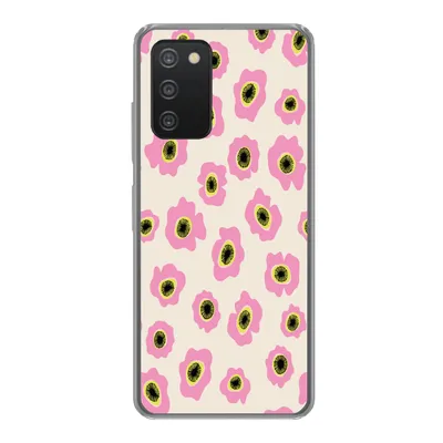 Produktbild von MuchoWow® Handyhülle Schutzhülle Hülle für Samsung galaxy a73 Blume - Muster - Abstrakt Silikon Softcase Handy Hülle - Handyhülle - Geburtstag Teenager