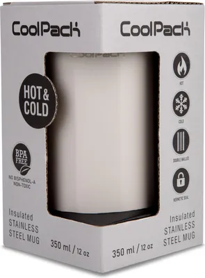 Obrázok produktu pre Kubek termiczny 350ml Coolpack Coffee Mug Tom Grey