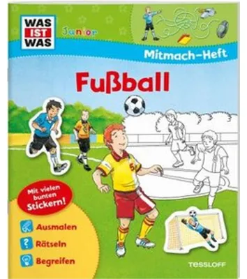 Produktbild von Tessloff Verl.Ragnar Tessloff Tessloff WAS IST WAS Junior Mitmach-Heft Fußball 1