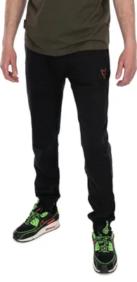 Produktbild von Spodnie Wędkarskie Fox Collection LW Jogger Black & Orange r. 2XL