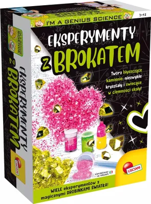 Obrázek produktu pro Jsem génius Vědecké experimenty se třpytkami PL100194 LISCIANI