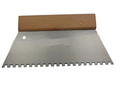 Produktbild von Spachtel, Kleber - 125 mm - Gerade Zähne
