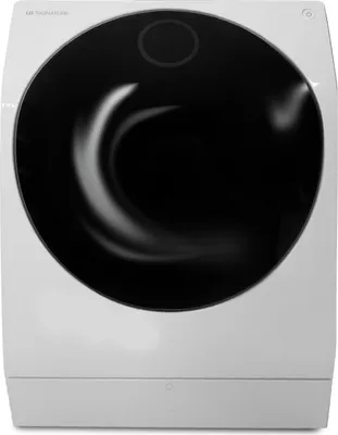 Produktbild von LG LSWD100X, Frontlader, Freistehend, Weiß, Rechts, Berührung, LCD