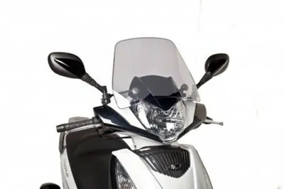Produktbild von PUIG 6411W Rollerscheibe Trafic passend fuer HONDA SH 125i 4T E3 Transparent