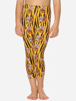 Image de Leggings 3/4 pour fille Merry Style MS10-405 (Tigre, 152)