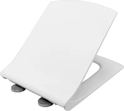 Produktbild von LAVITA FAGO Antibakterielle Duroplast WC-Sitz mit Absenkautomatik und Schnellverschluss,Passend für LAVITA FAGO Wand WC,Weiß