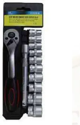 Produktbild von Bit-Steckschlüsselsatz, 3/8", 12-teilig