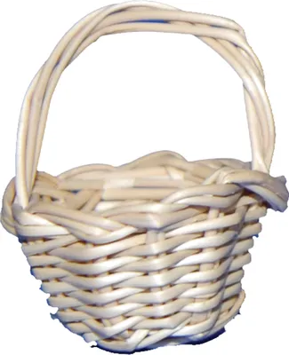 Produktbild von Sorghum-Körbchen klein natur 1,5 cm hoch Ø 2,3 cm Deko-Element