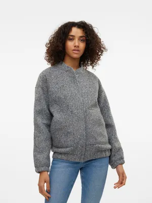 Productafbeelding van Vero Moda VMAMBER, Bomberjack, Dames, Volwassen, Polyester, Grijs