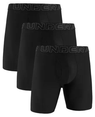 Produktbild von Under Armour Tech Mesh Herren-Unterwäsche, 22,9 cm, 2 Stück, Black Solid - Core 3er-Pack, Small