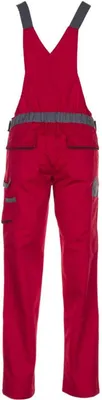 Produktbild von Planam Latzhose Highline Damen, Gr. 38 rot/schiefer/schwarz