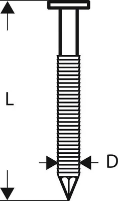 Produktbild von PRO SN21FH RG, Streifennagel, 21° Vollkopf, 65RHG