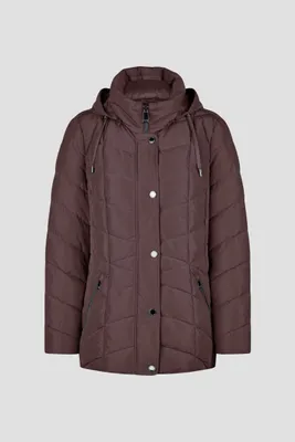 Produktbild von BARBARA LEBEK Jacke m. Kapuze 396 dark brown 48