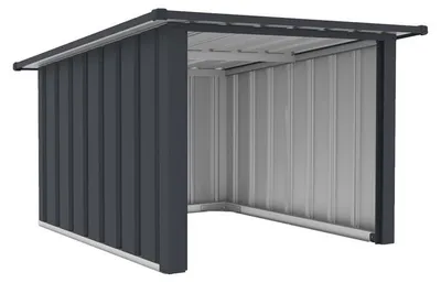 Obrázok produktu pre Garáž pre robotickú kosačku G21, 88 x 62 x 98 cm, antracitová