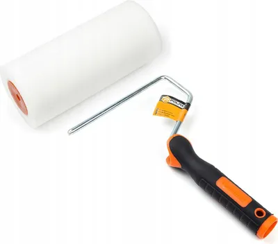 Zdjęcie produktu dla Wałek malarski FOAM RUBBER (zapas) 80mm 18cm + Rączka do wałka 8x180mm