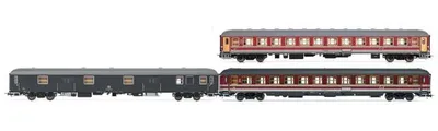 Produktbild von Rivarossi 3-tlg. Set Reisezugwagen Alpen-Express, FS Ep. IVb HR4362