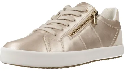 Produktbild von Geox Damen D Blomiee Sneaker, Lt Gold Lt Sand, 38 EU