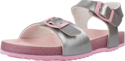Produktbild von Geox Mädchen Klassische Sandalen J558MI 000NF C0566 Farbe: Silber Größe: 28