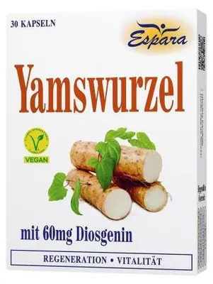 Produktbild von Espara Yamswurzel Kapseln, 30 St. Kapseln