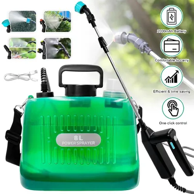 Produktbild von 8L Elektrischer Drucksprüher Akku Pflanzensprüher Gartenspritze Gartensprüher DE